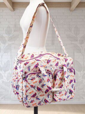 ❤️ Lug Drifter Cardinal Cream Duffel